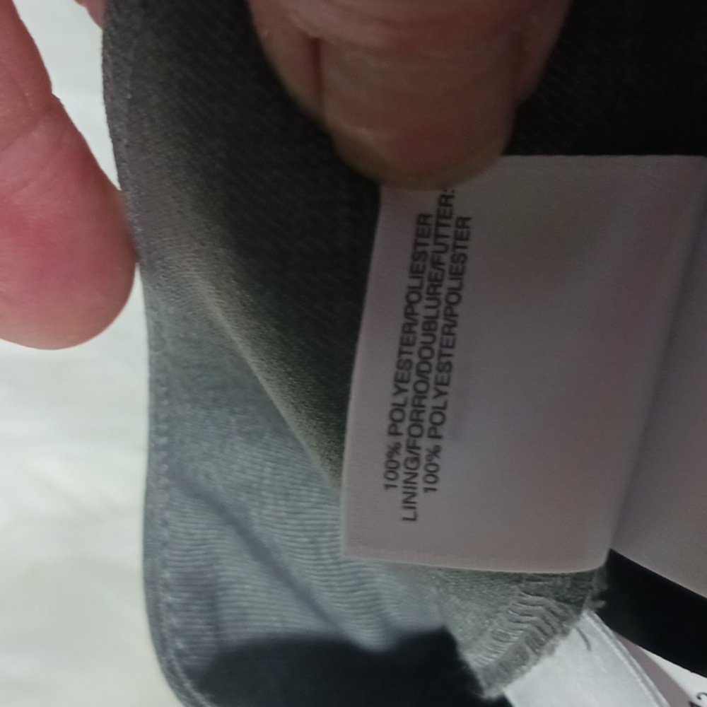 Kasper size 12 Grey career slacks/pants, lined like new - Picture 11 of 11